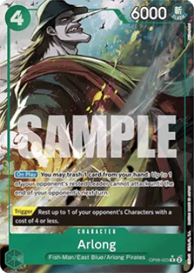 Arlong (PRB01 OP06-023) One Piece Card The Best