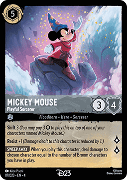 Mickey Mouse - Playful Sorcerer