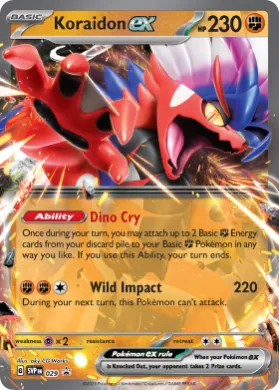Koraidon ex (PR-SV SVP 029) SV Black Star Promos