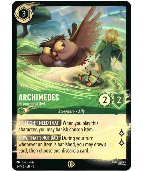 Archimedes - Resourceful Owl