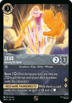 Zeus - Missing His Spark