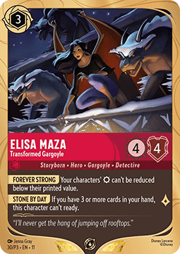 Elisa Maza - Transformed Gargoyle