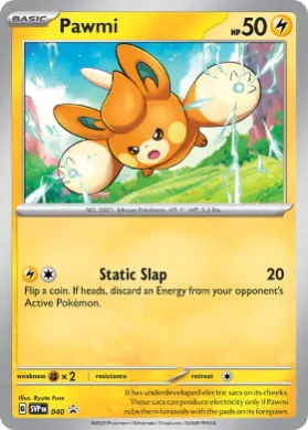 Pawmi (PR-SV SVP 040) SV Black Star Promos