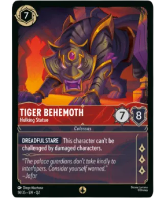 Tiger Behemoth (QU2 14) Illumineer's Quest: Palace Heist