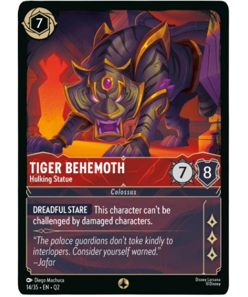 Tiger Behemoth - Hulking Statue