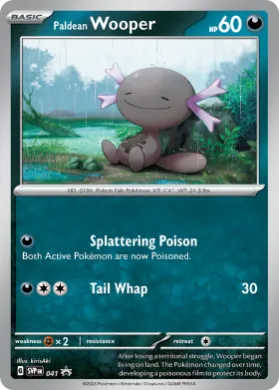 Paldean Wooper (PR-SV SVP 041) SV Black Star Promos