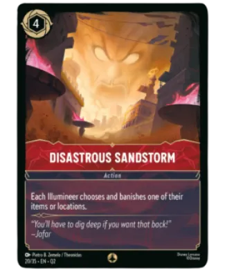 Disastrous Sandstorm (QU2 20) Illumineer's Quest: Palace Heist