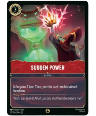 Sudden Power (QU2 21) Illumineer's Quest: Palace Heist