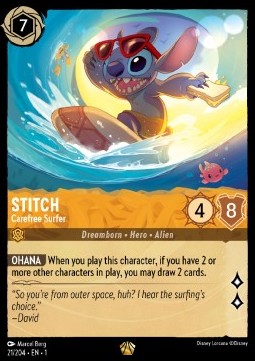 Stitch - Carefree Surfer