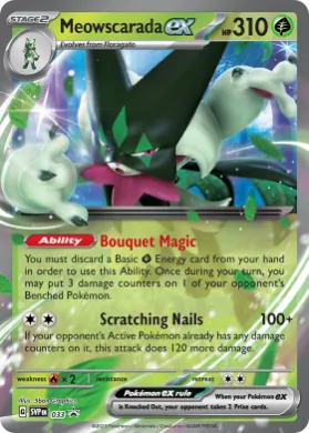 Meowscarada ex (PR-SV SVP 033) SV Black Star Promos