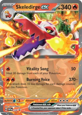Skeledirge ex (PR-SV SVP 034) SV Black Star Promos