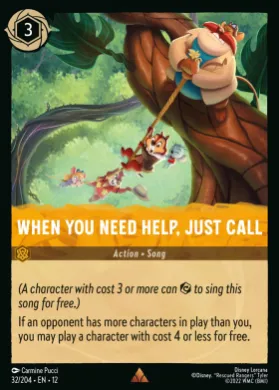 When You Need Help, Just Call (12WIL 32) Wilds Unknown