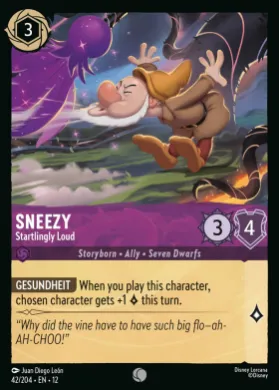 Sneezy (12WIL 42) Wilds Unknown