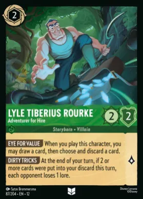 Lyle Tiberius Rourke (12WIL 87) Wilds Unknown