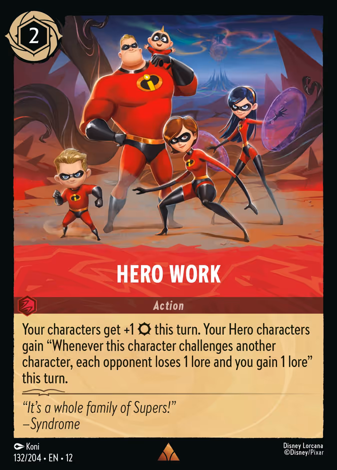 Hero Work 132/204