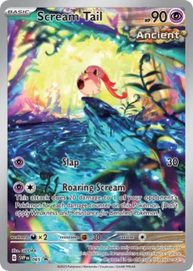 Scream Tail (PR-SV SVP 065) SV Black Star Promos