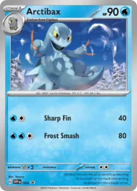 Arctibax (PR-SV SVP 064) SV Black Star Promos