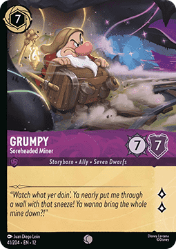 Grumpy - Soreheaded Miner