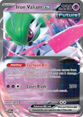 Iron Valiant ex (PR-SV SVP 068) SV Black Star Promos