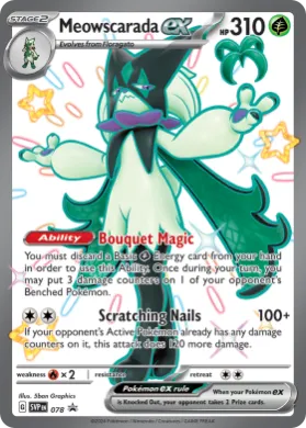 Meowscarada ex (PR-SV SVP 078) SV Black Star Promos