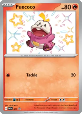 Fuecoco (PR-SV SVP 079) SV Black Star Promos