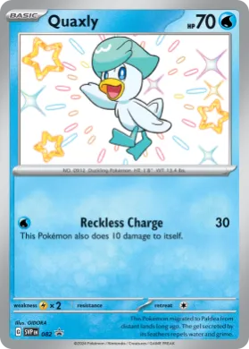 Quaxly (PR-SV SVP 082) SV Black Star Promos