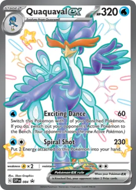 Quaquaval ex (PR-SV SVP 084) SV Black Star Promos