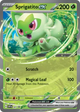 Sprigatito ex (PR-SV SVP 087) SV Black Star Promos