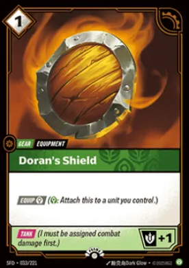 Doran's Shield (SFDX 033) Spiritforged: Promos