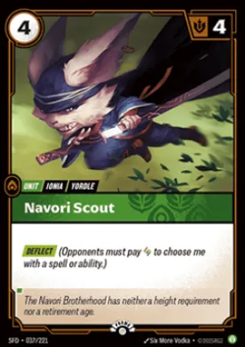 Navori Scout (SFDX 037) Spiritforged: Promos
