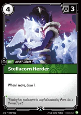 Stellacorn Herder (SFDX 048) Spiritforged: Promos