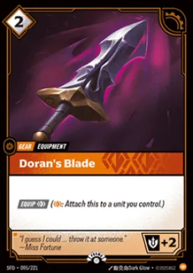 Doran's Blade (SFDX 095) Spiritforged: Promos