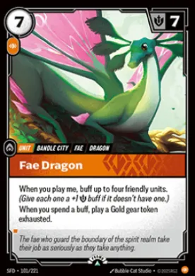 Fae Dragon (SFDX 101) Spiritforged: Promos