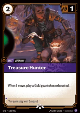 Treasure Hunter (SFDX 130) Spiritforged: Promos