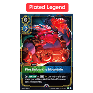 Plated Legend: Ornn, Fire Below the Mountain