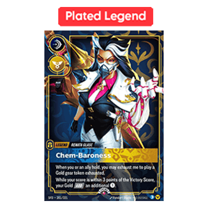Plated Legend: Renata Glasc, Chem-Baroness