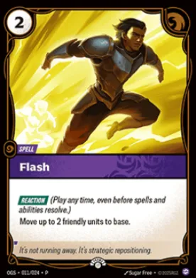 Flash (OGN 011) Origins: Promos