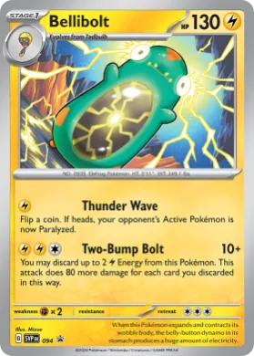 Bellibolt (PR-SV SVP 094) SV Black Star Promos