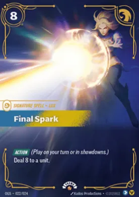 Final Spark (OGN 022) Origins: Promos