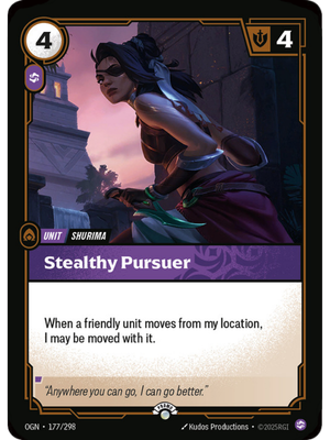 Stealthy Pursuer