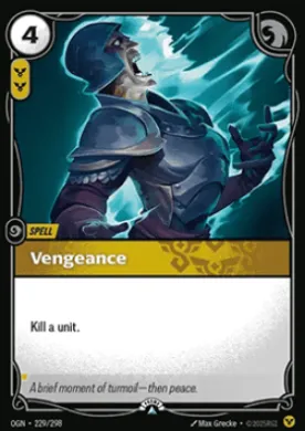 Vengeance (OGN 229) Origins: Promos