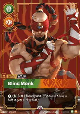 Lee Sin, Blind Monk (OGN 257) Origins: Promos