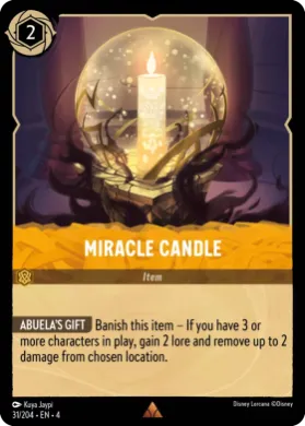 Miracle Candle (4URS 31) Ursula's Return