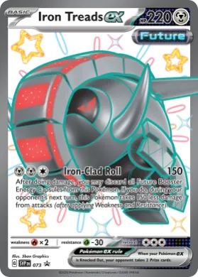 Iron Treads ex (PR-SV SVP 073) SV Black Star Promos