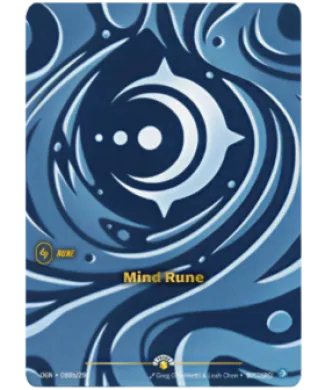 Mind Rune (OGN 089b) Origins: Promos