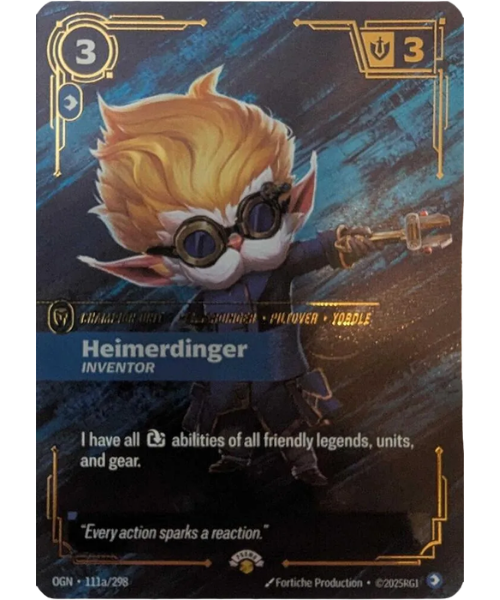 Heimerdinger, Inventor – V.1 - Showcase