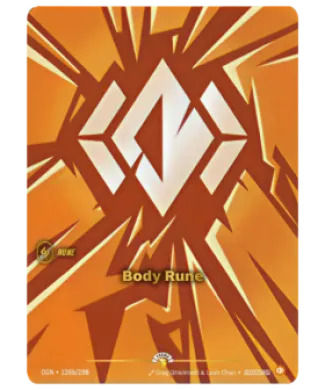 Body Rune (OGN 126b) Origins: Promos
