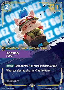 Teemo, Scout – V.2 - Showcase