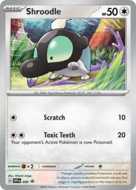 Shroodle (PR-SV SVP 099) SV Black Star Promos