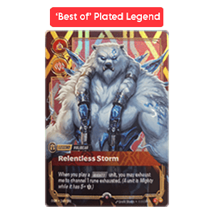 'Best Of' Plated Legend: Volibear, Relentless Storm